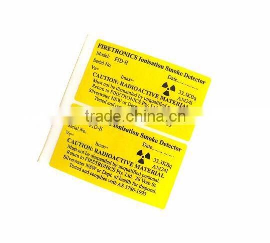 Wholesale label sticker, actavis prometh cough syrup label sticker