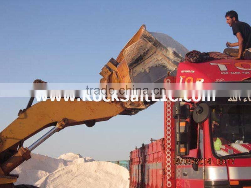 Ice melt Salt 98-99% NACL for snow applications (EGYPT origin - sgs certificate - white color)