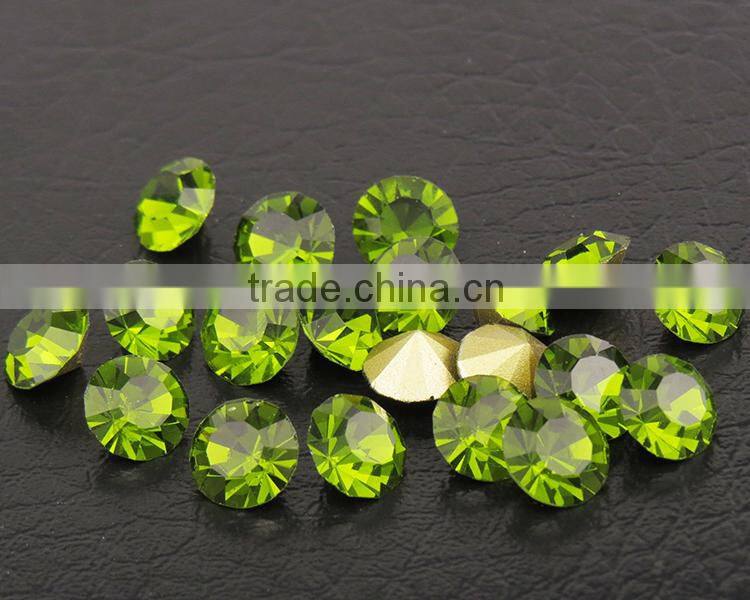 Orlando city sells well glass crystal pointback rhinestones