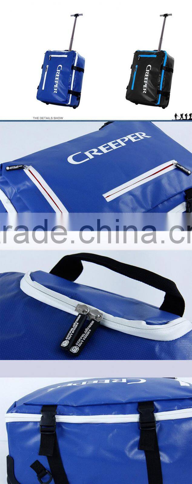 Creeper waterproff fashion trolley bag
