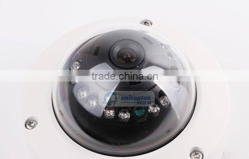 IP66 Dome HD 1080P Network CCTV Camera With ir-cut onvif p2p 12Pcs Leds