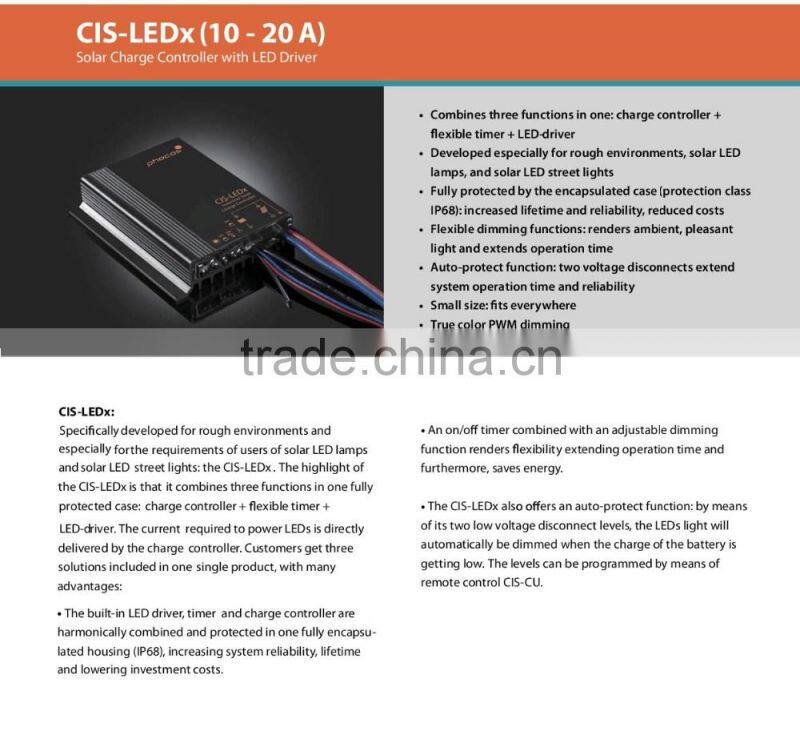 Fast And Deep Solar Charge Controller 120v