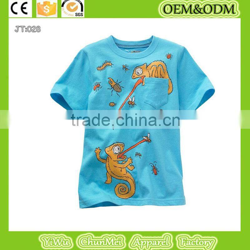 100% cotton t-shirt Gecko t -shirt child t-shirt kids t-shirt uniesx Gecko t-shirt