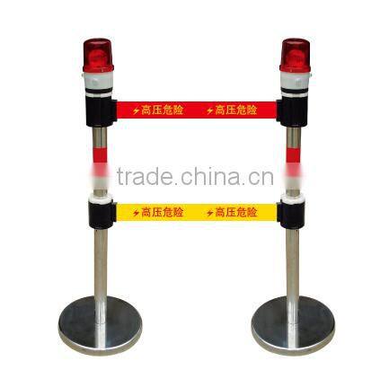 4 Way Attachable Retractable Belt Crowd Control Barrier Security Cordon