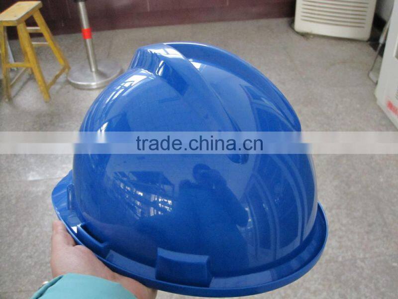 V type safety helmet hard hat with chin strap