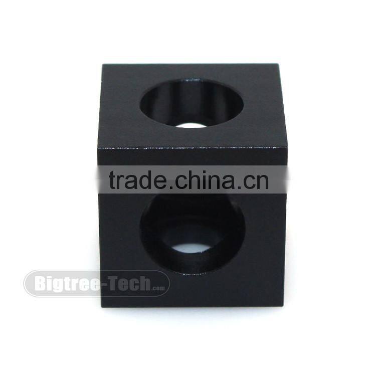 For V-slot 3d printer CNC parts Cube Corner Connector For Openbuilds C-beam Aluminum Profile Extrusion 3D0277