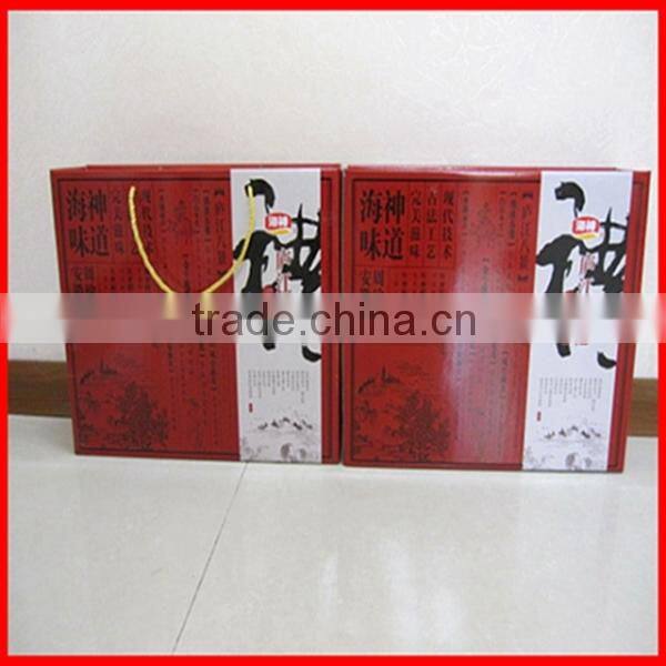 Fashion Classic Red Special Corrugated Paper Speciality Gift packaging storage Box