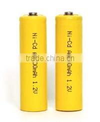 PKCELL 1.2V 600mah AA Ni-Cd battery pack