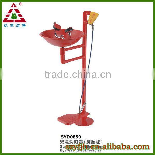 stainless steel emergency shower eyewash