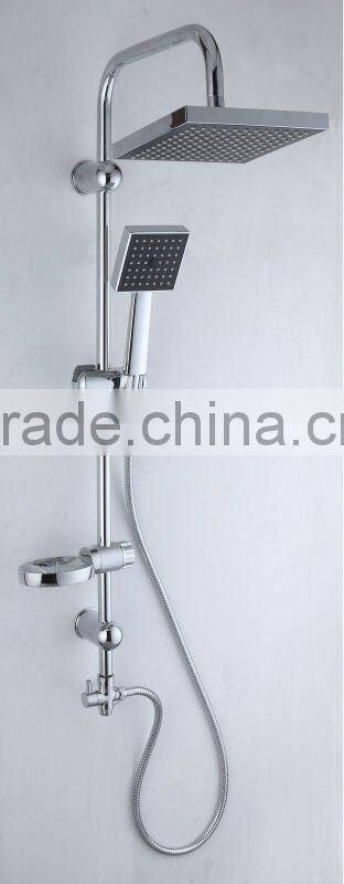 waterfall bathroom wall mount faucet chrome