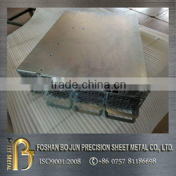 China manufacturing customized Foshan Bo Jun precision metal chassis with black powder coating