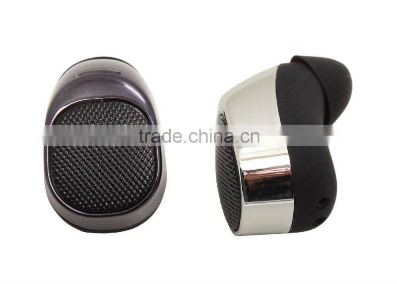 custom logo mini earphone wireless earphone with bluetooth dural stereo