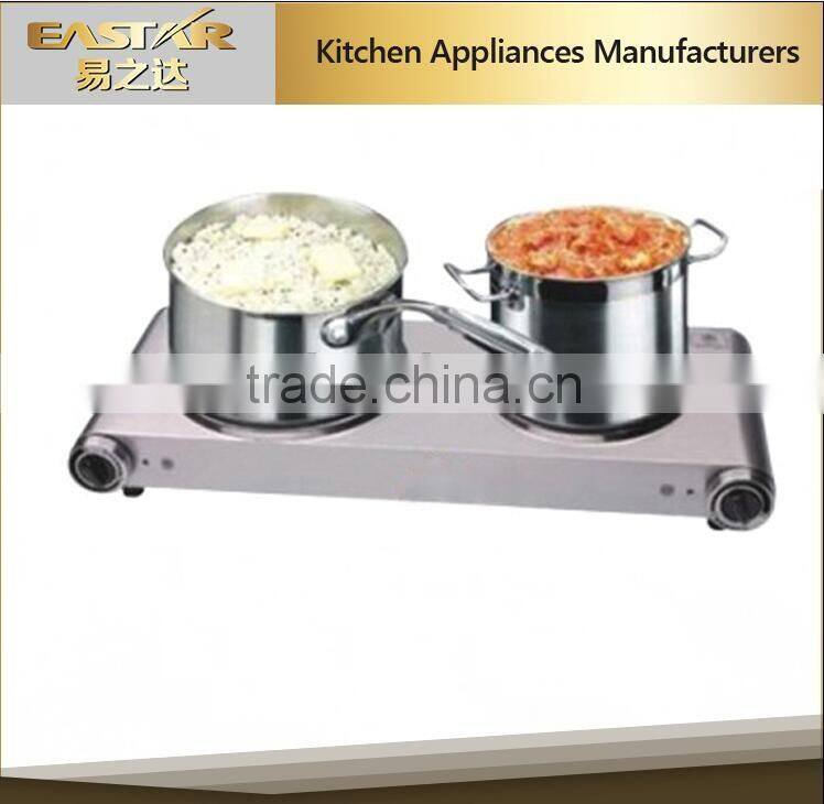 Metal housing cast iron hot plate