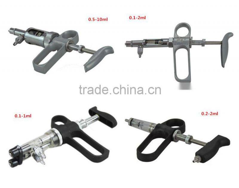 veterinary 10ml plastic drencher automatic drenching gun for animal