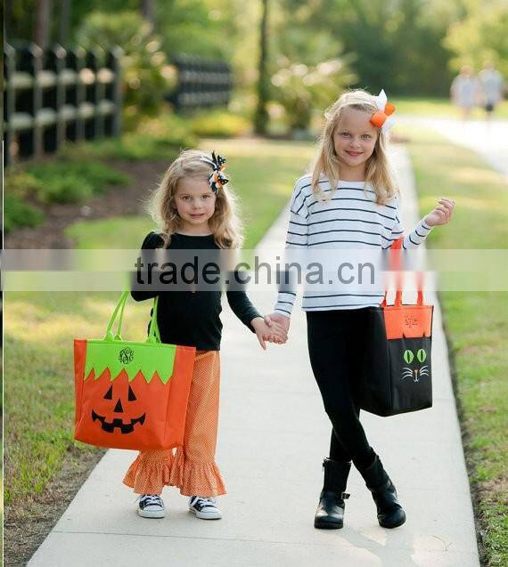 New Arrival Halloween Monogram Cat Treat Bag