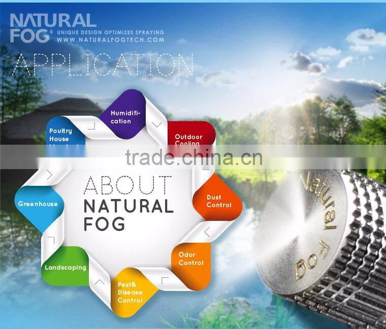 Anti-Drip Equipped Cleanroom Humidifying 303 Stainless Steel Fog Nozzle