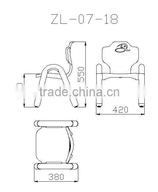 Quality-Assured school different color ergonomic chair