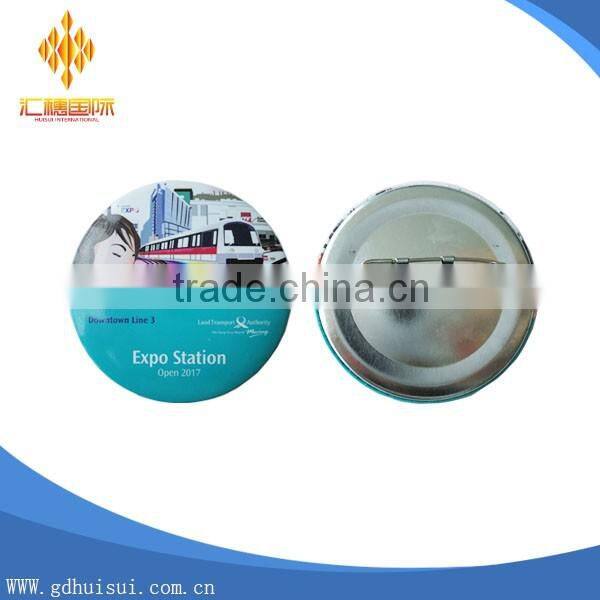 promotional custom cheap security button badges