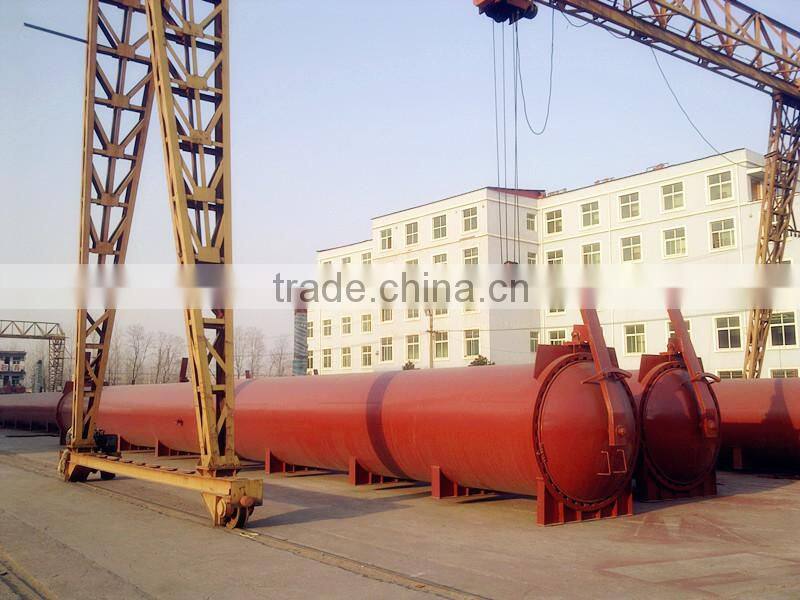 Horizontal and Industrial High Pressure Autoclave for Tires
