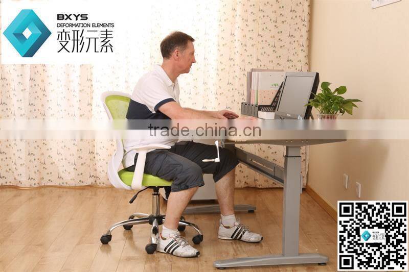 New design electric desk height with motorized in two motors with great price