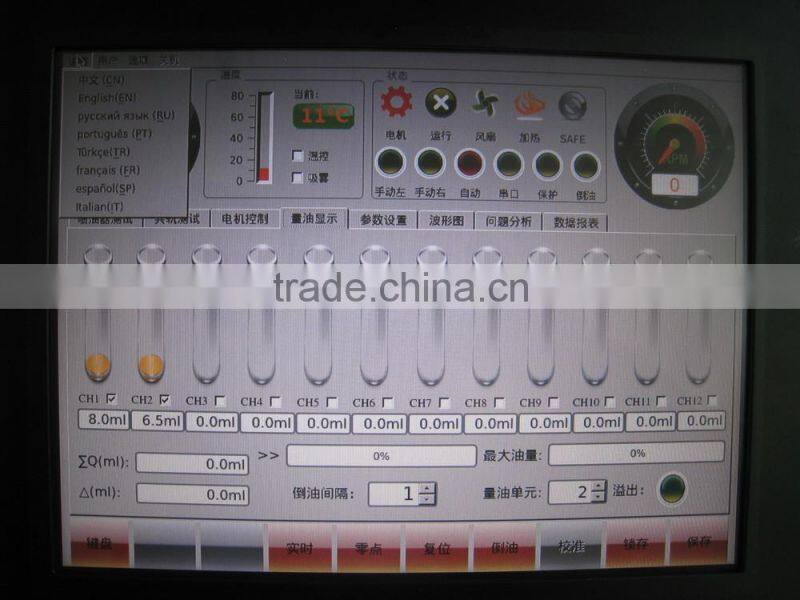 2015 CRI-200L common rail injector test bench with high quality