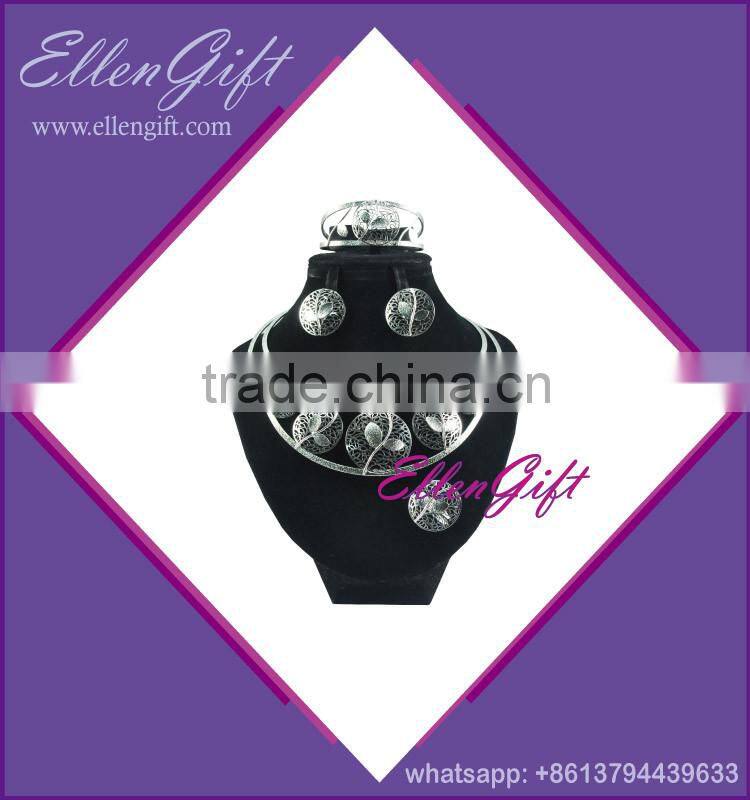 African Lady Costume Jewelry Set AJS3915