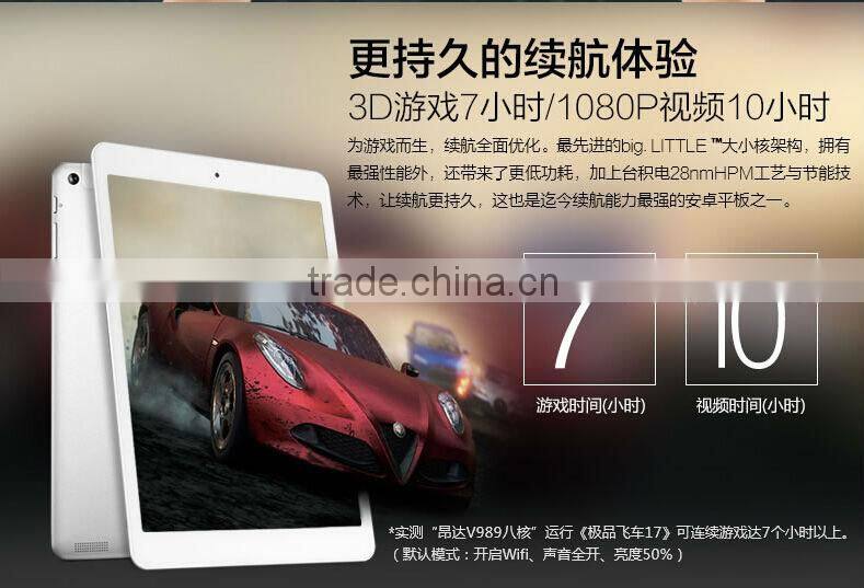 9.7 inch Retina IPS Onda V989 Android 4.4 octa core tablet/tablet octa core/octa core tablet pc