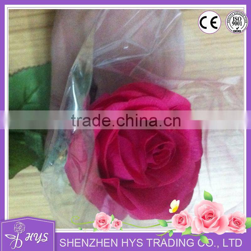 handmad high quality latex real touch rose flower