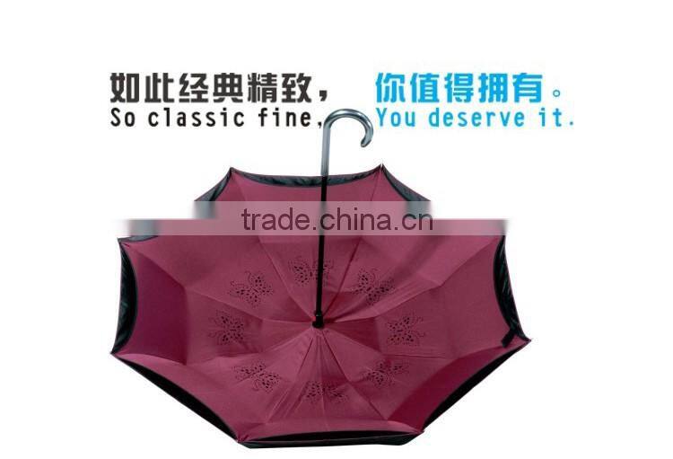 inverted umbrella, double layer inverted umbrella, custom photo umbrella