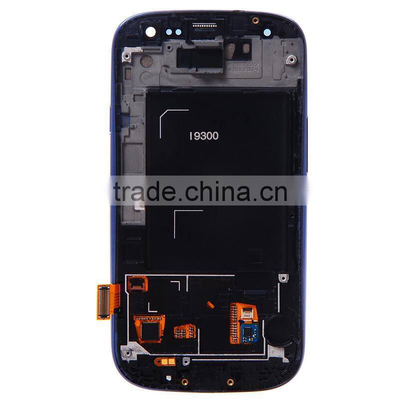 Original LCD for Samsung i9300 Galaxy S3 LCD with Digitizer , LCD S3 I9300, For Samsung Galaxy S3 i9300 i747 i535 t999 LCD