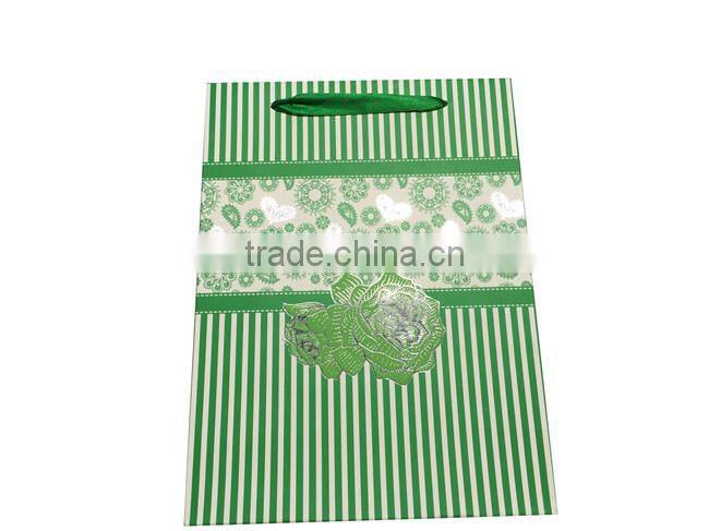 2015 The Beautiful Design Paper Gift Bag With Handle Package Bags