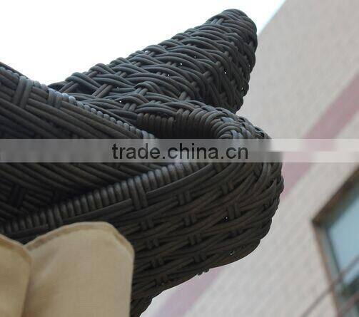 Outdoor building material rattan/wicker sun room green house winter garden house