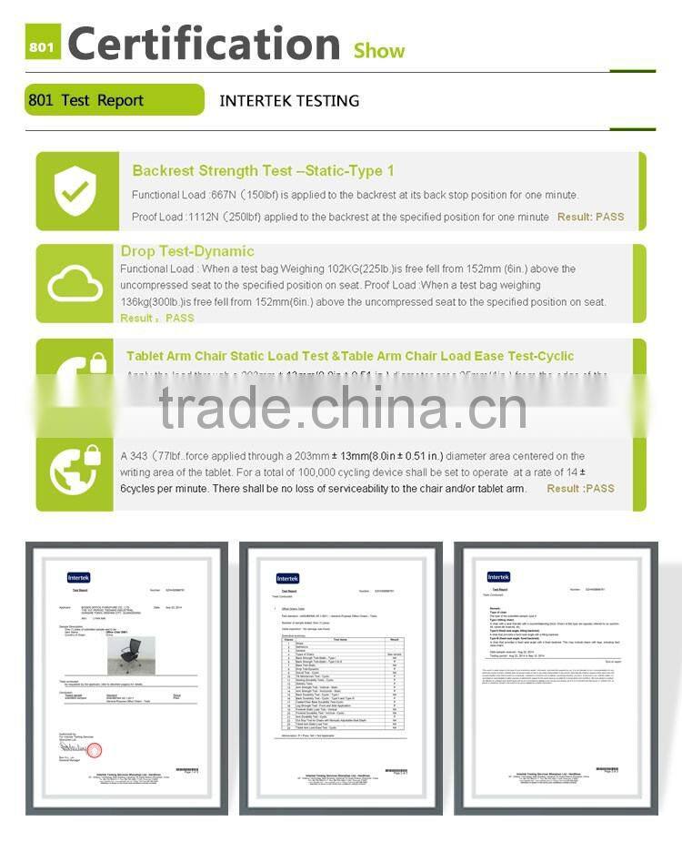 Intertek teeting high standrad high adjustable hydraulic chair