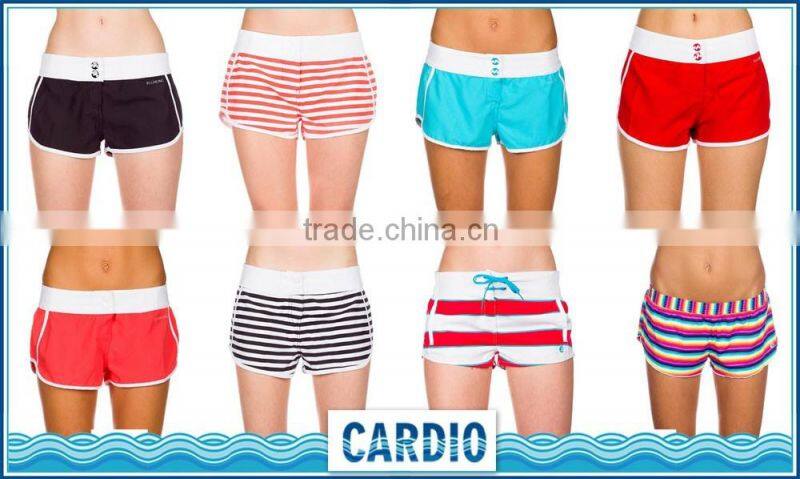 Mystery Pink girls stretch wavefarer stone boardshorts