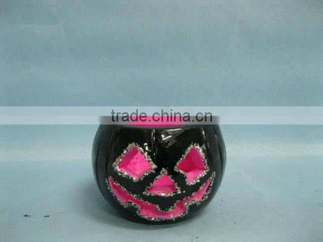 pottery halloween pumpkin