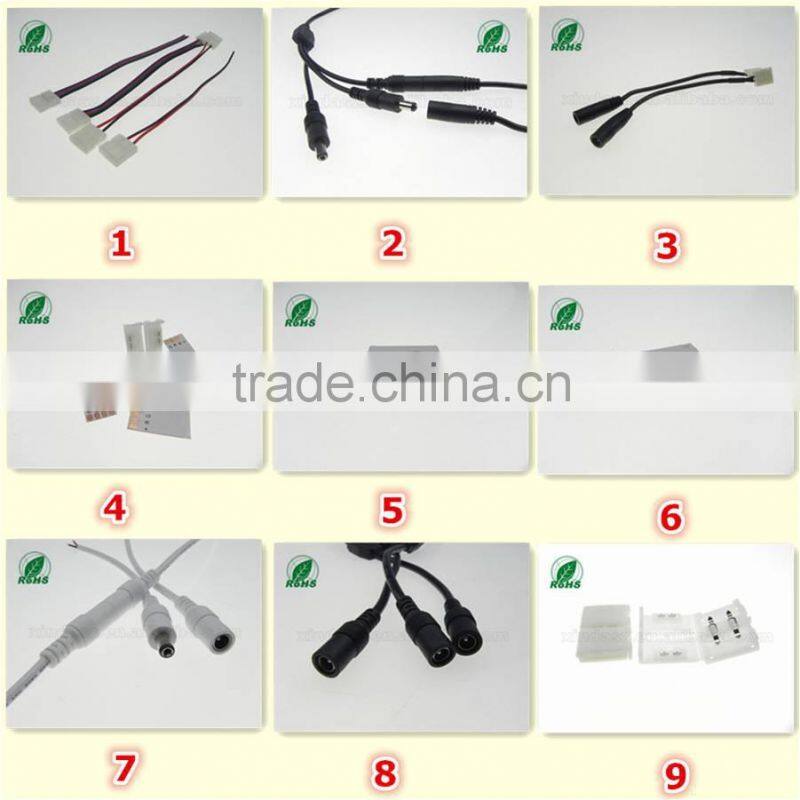 3528 strip light connector with wire leads