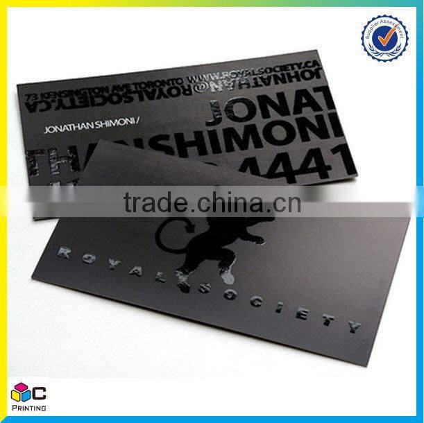 Best quality Inexpensive Products black paper business card