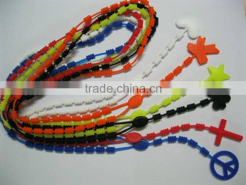 Wholesale silicone necklace / necklace chewing / teething necklaces