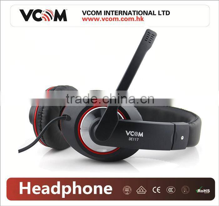 Cheap Price Super Bass PC Headset with Microphone and Volume Control