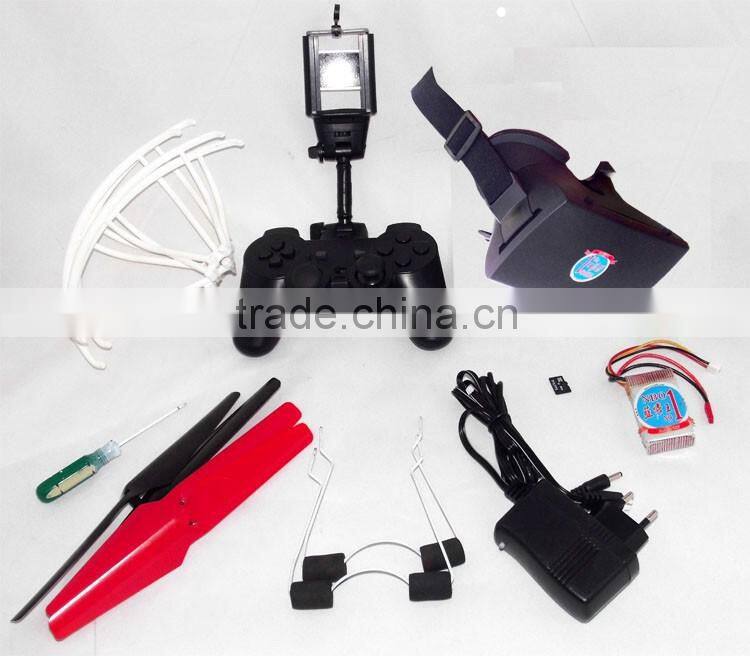 2.4g vacuum chuck VR drone 4-axis rc model airplane with HD camera