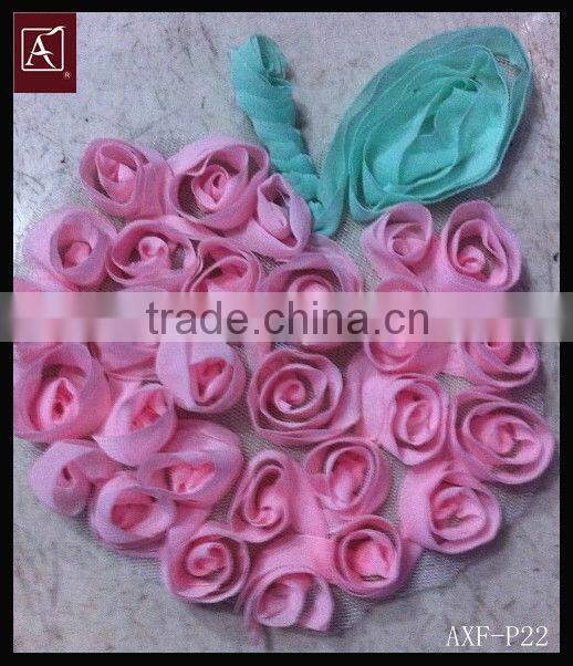 fashion red cord apple patch