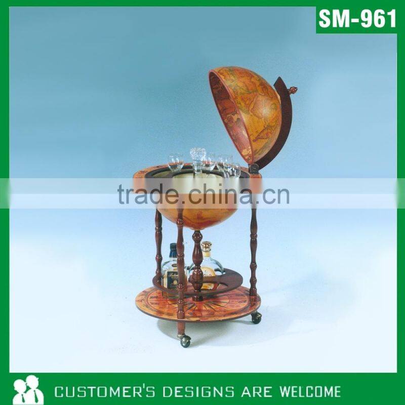 Wooden Storage Trolley, Wooden Trolley Cart, Food Trolley Cart