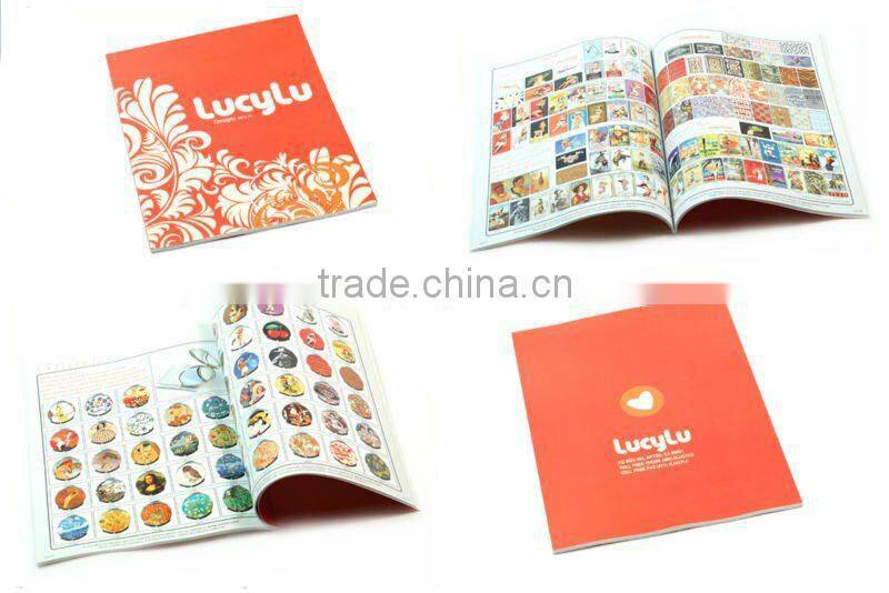 perfect binding and softcover magazine printing service
