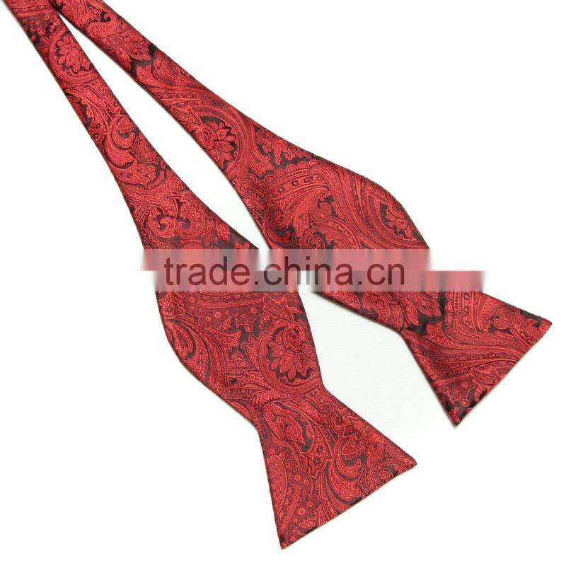 Silk Material Pattern bow tie
