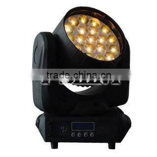 19 x 10w moving head light led zoom wash moving head