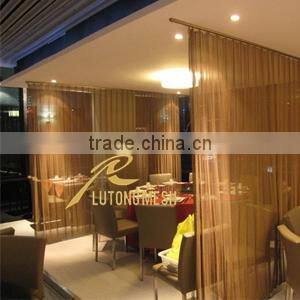 Metal screen mesh for room divider