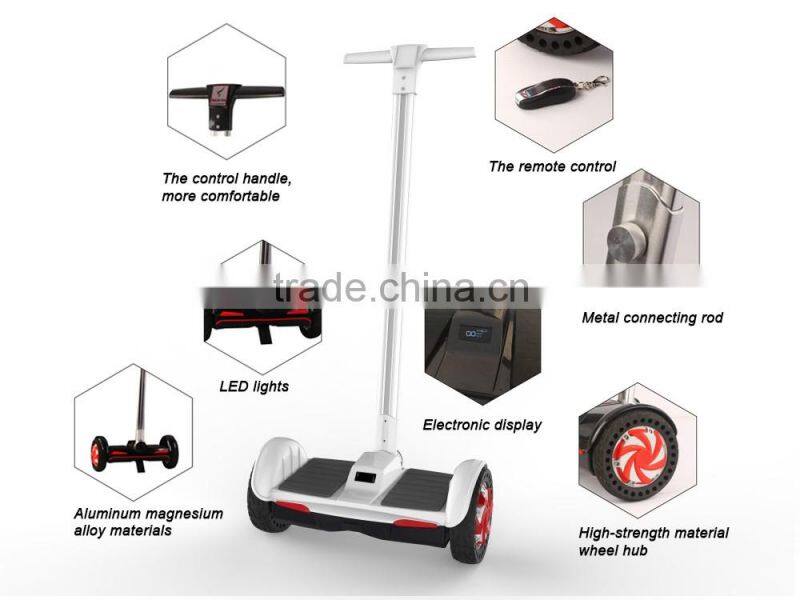 Smart Handle Standing Electric Scooter 2 Wheels With Remote Control
