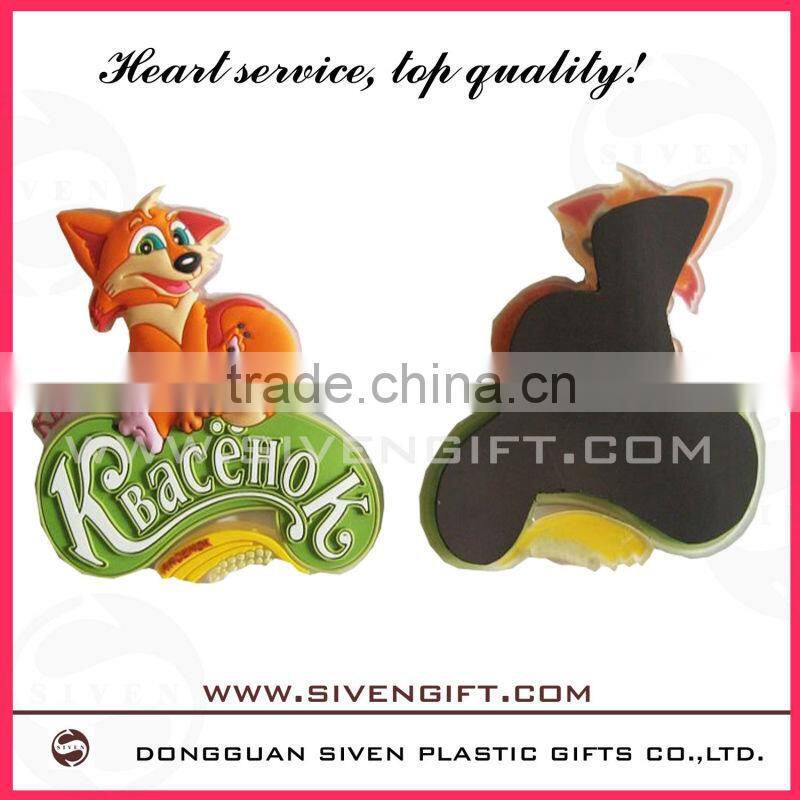 beautiful 3d soft pvc cute fridge magnets