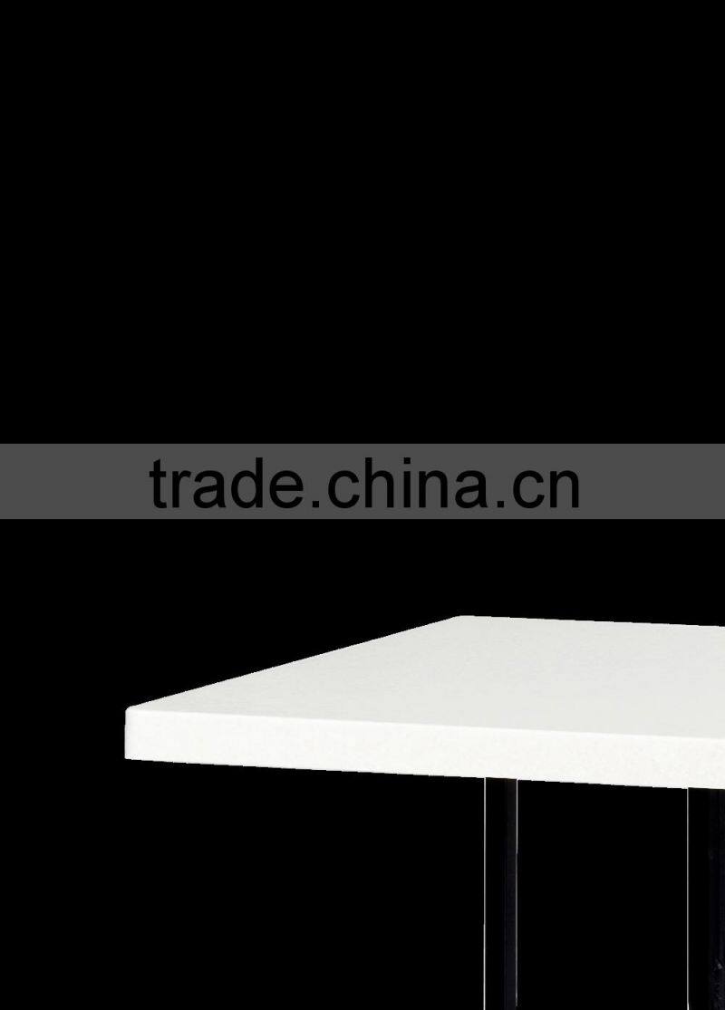 2016 new product first facotry design anti high &low temperature compound melamine table for catering resturant