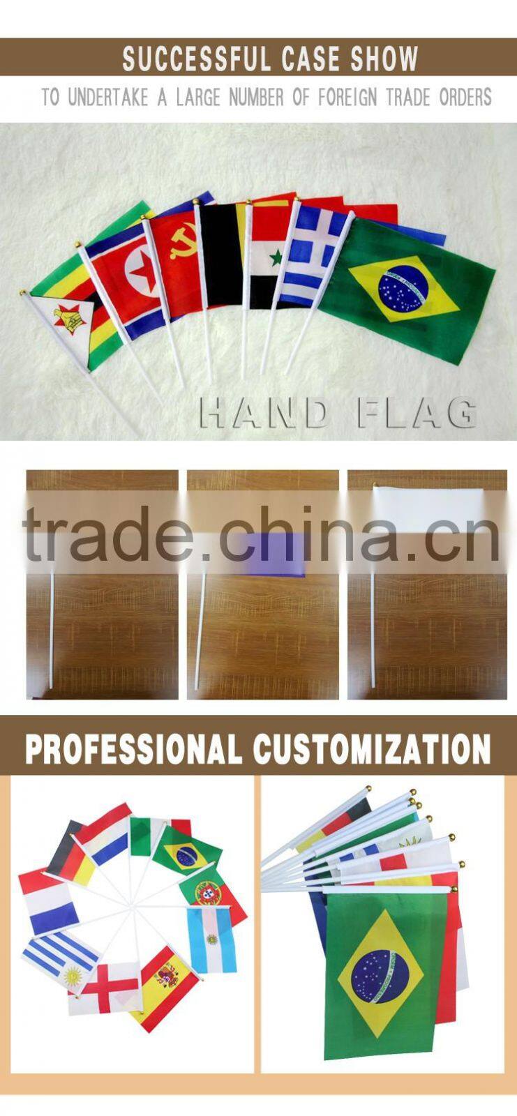 Leader Wholsale Custom Election Hand flag